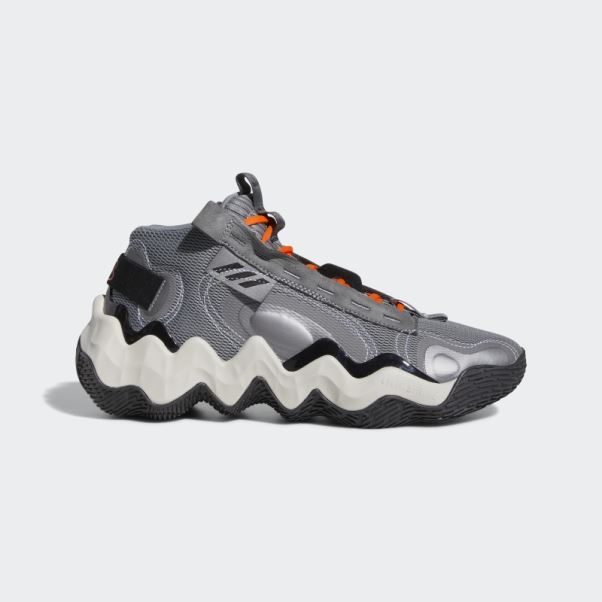 Chaussures De Basket Adidas Exhibition B Candace Parker Mid Grises