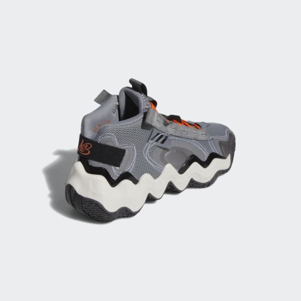 Chaussures De Basket Adidas Exhibition B Candace Parker Mid Grises