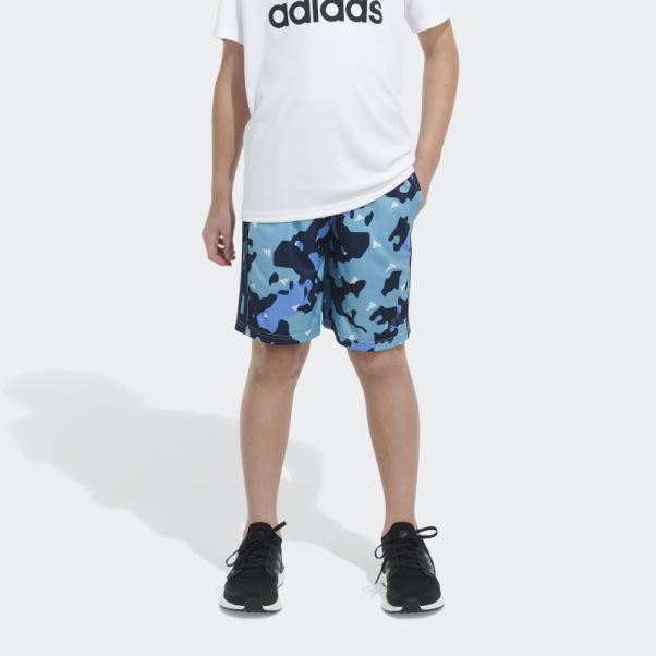 Short Camo Bleu Adidas Aop