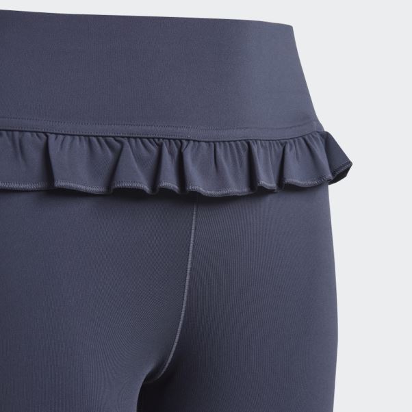 Adidas - Legging 7/8 Taille Haute Yoga Aeroready Bleu Marine