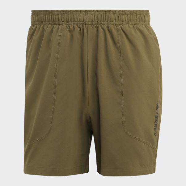 Short Adidas Terrex Multi Vert Olive
