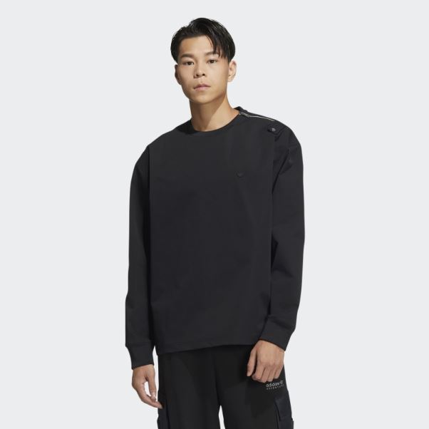 Adidas Top Noir Zippé