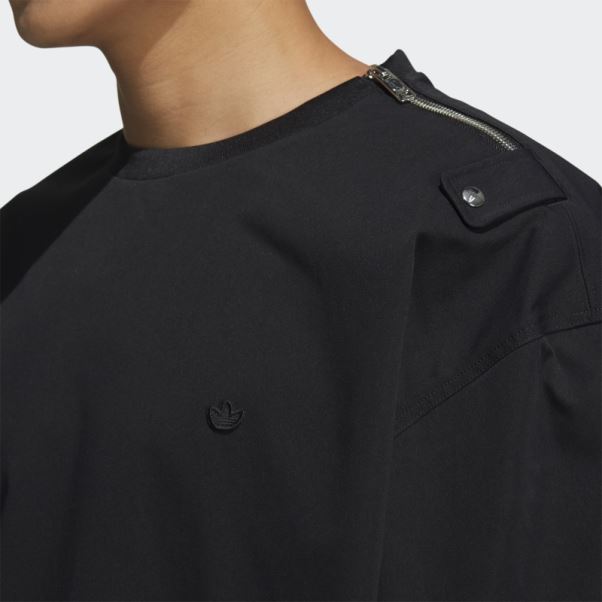 Adidas Top Noir Zippé