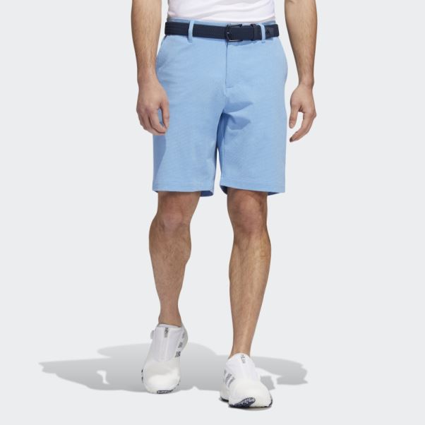 Short Hachuré Bleu Adidas