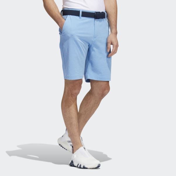Short Hachuré Bleu Adidas