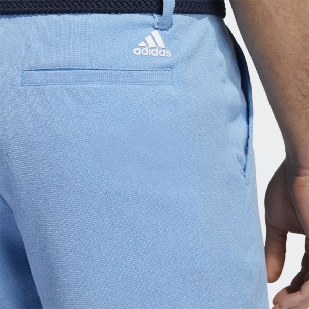 Short Hachuré Bleu Adidas