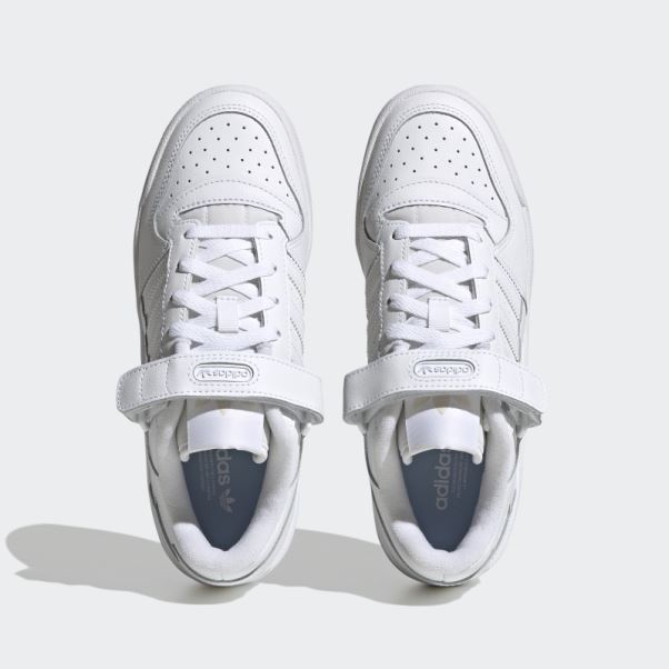 Forum Low Chaussures Blanc Adidas