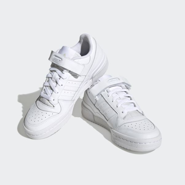 Forum Low Chaussures Blanc Adidas