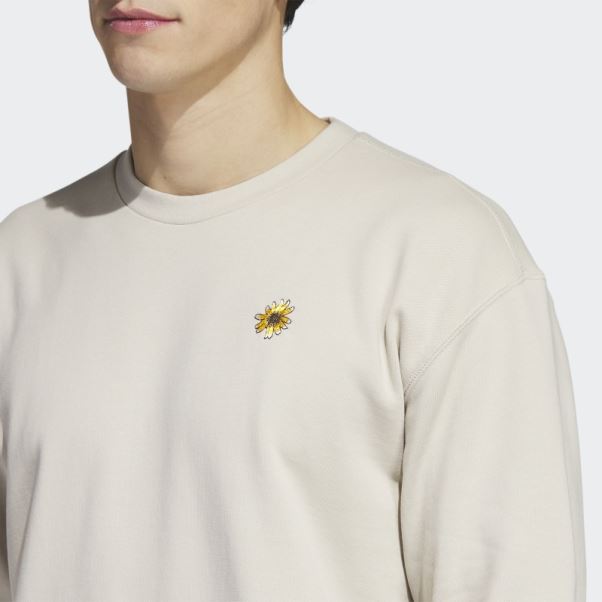 Bliss Adicross X Burning Cart Layer Crew Sweat De Golf Adidas