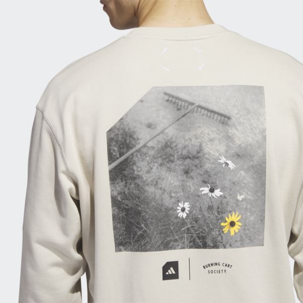 Adicross Burning Cart Society Sweat Ras Du Cou Adidas Bliss