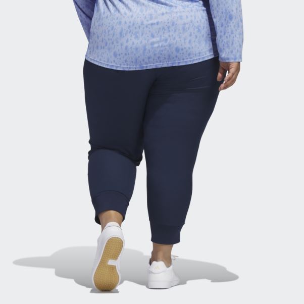 Pantalon De Jogging Essentiel Bleu Marine (taille Plus) Adidas