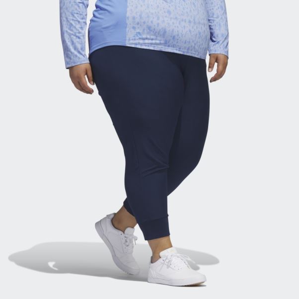 Pantalon De Jogging Essentiel Bleu Marine (taille Plus) Adidas
