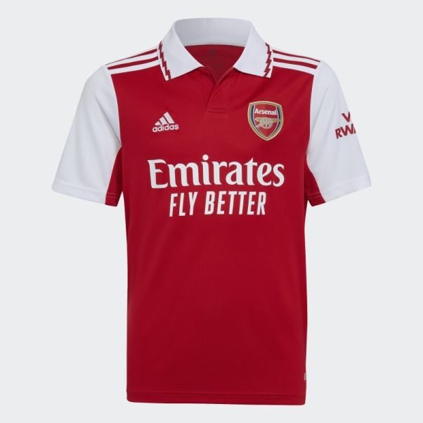 Maillot Domicile Arsenal 22/23 Y Scarlet Adidas