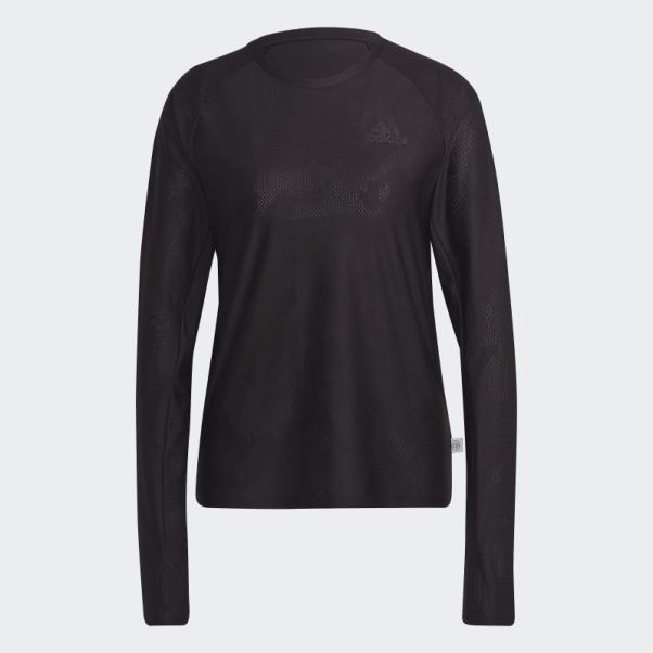 Adidas Made To Be Remade Running Manches Longues T-shirt Noir