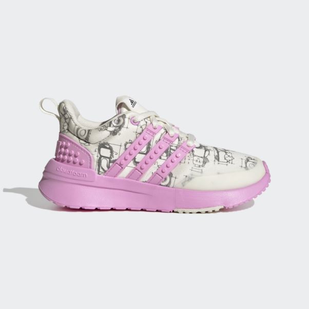 Chaussures Adidas X Lego Racer Tr Blanc