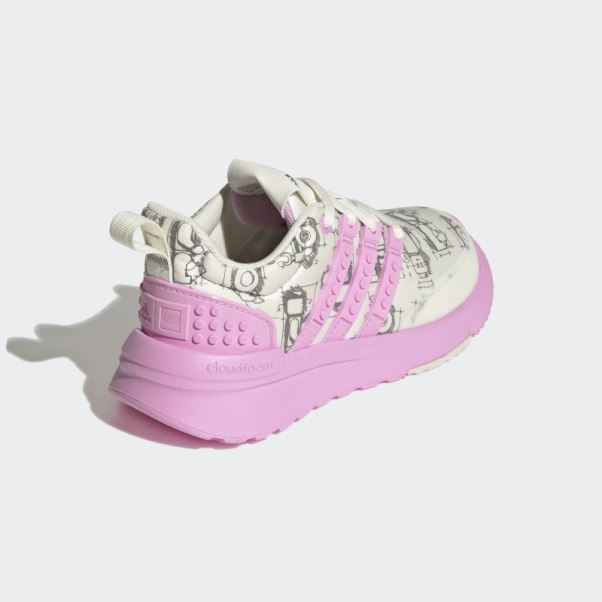 Chaussures Adidas X Lego Racer Tr Blanc