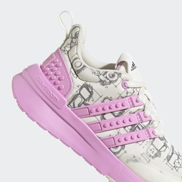 Chaussures Adidas X Lego Racer Tr Blanc