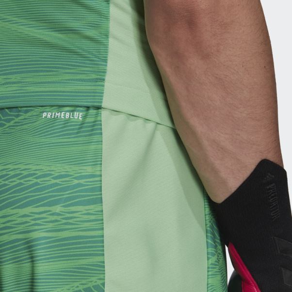 Short De Gardien Arsenal 21/22 Adidas Citron Vert