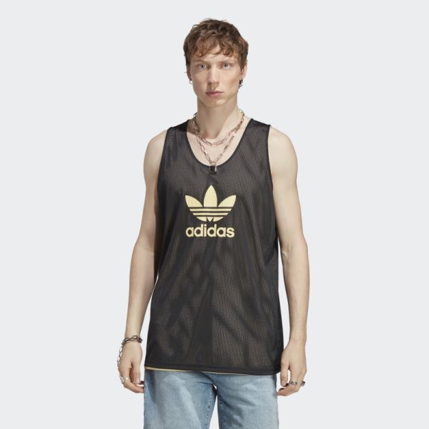 Maillot De Basketball Adicolor Classics Jaune Adidas