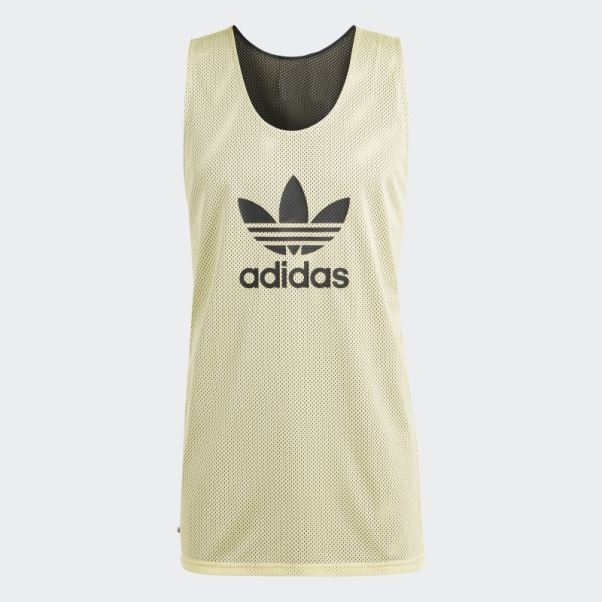 Maillot De Basketball Adicolor Classics Jaune Adidas
