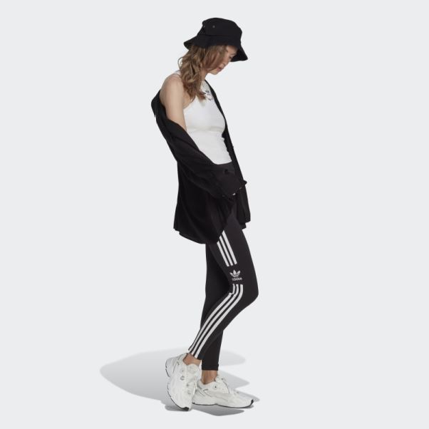 Collant Trèfle Adidas Noir