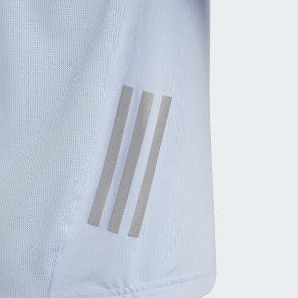 T-shirt à 3 Bandes Aeroready Bleu Aube Adidas