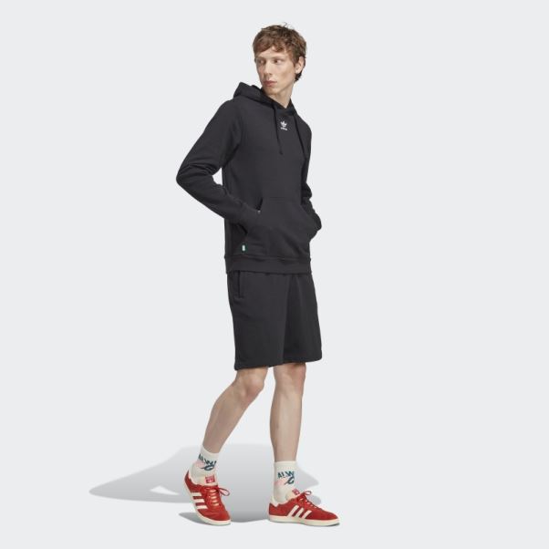 Short Noir Essentials+ Fabriqué Avec Du Chanvre Adidas