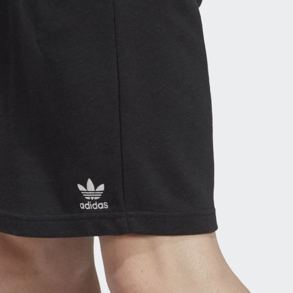 Short Noir Essentials+ Fabriqué Avec Du Chanvre Adidas