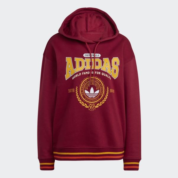 Sweat à Capuche Anniversaire Bordeaux (non Genré) Adidas
