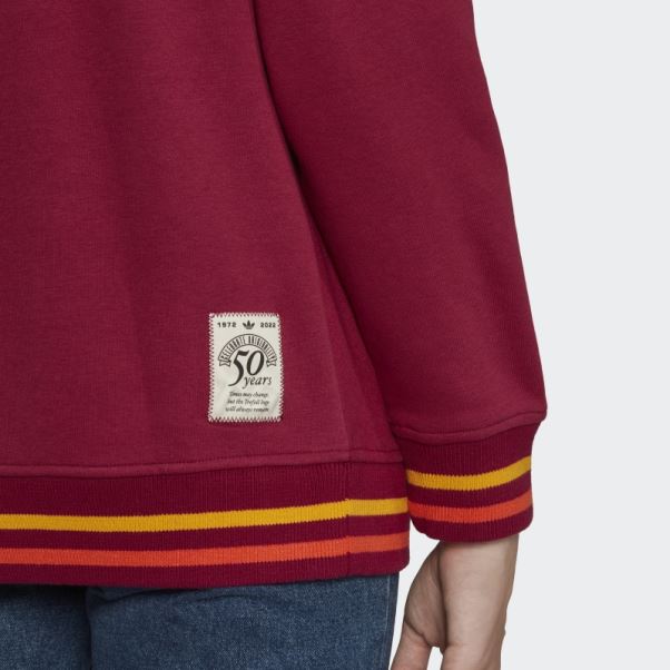Sweat à Capuche Anniversaire Bordeaux (non Genré) Adidas