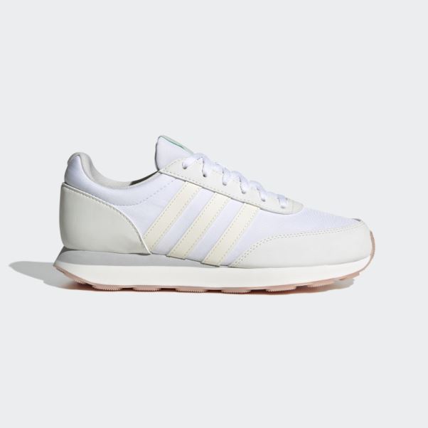 Run 60s 3.0 Chaussures De Course Lifestyle Blanc Adidas