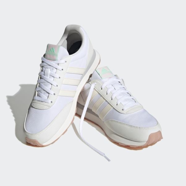 Run 60s 3.0 Chaussures De Course Lifestyle Blanc Adidas