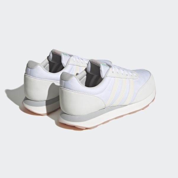 Run 60s 3.0 Chaussures De Course Lifestyle Blanc Adidas