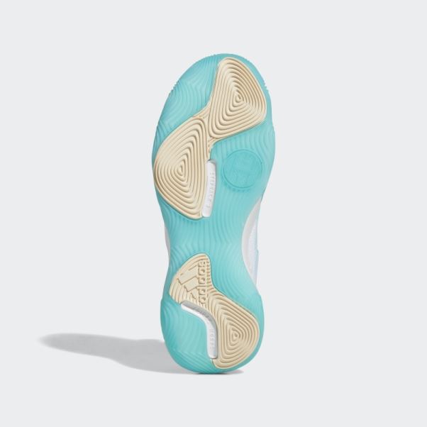 Chaussures Adidas Harden Stepback 3 Blanches