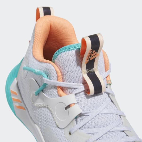 Chaussures Adidas Harden Stepback 3 Blanches