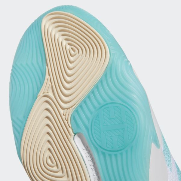 Chaussures Adidas Harden Stepback 3 Blanches