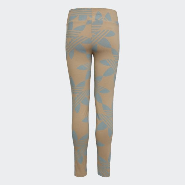 Legging Taille Haute Imprimé Allover Adidas Multicolore