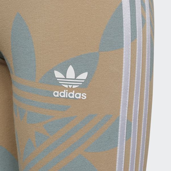 Legging Taille Haute Imprimé Allover Adidas Multicolore