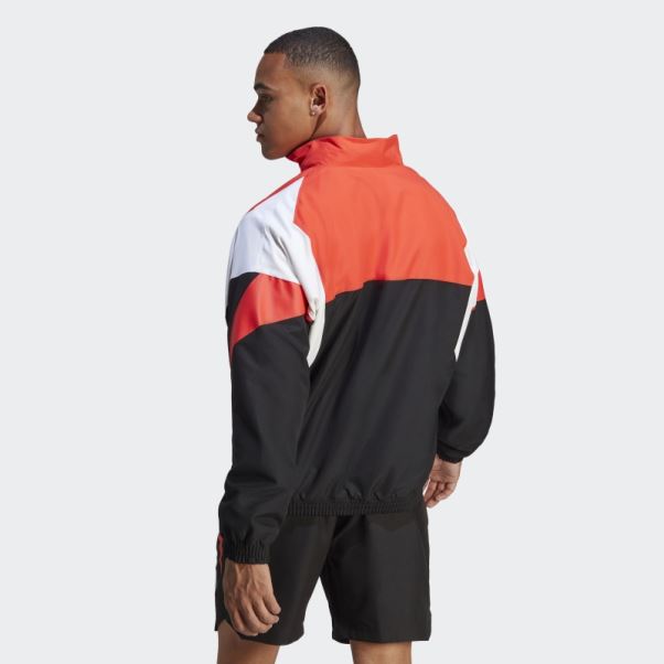 Adidas Pantalon De Survêtement Noir Color Block
