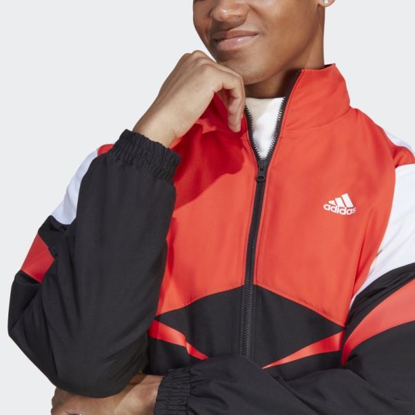 Adidas Pantalon De Survêtement Noir Color Block