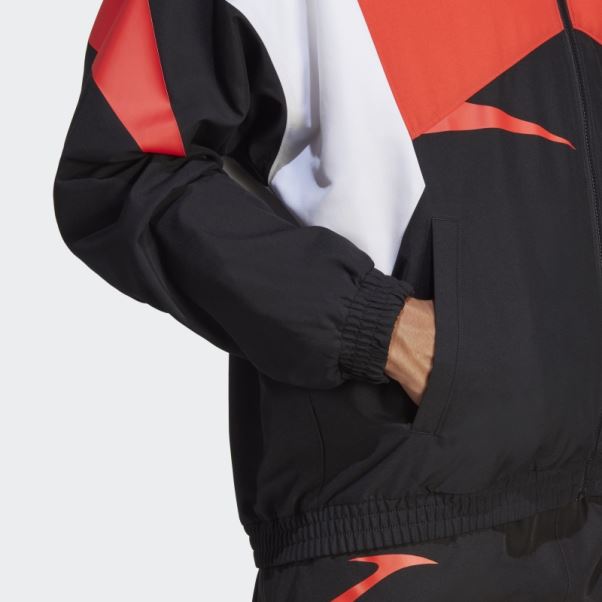 Adidas Pantalon De Survêtement Noir Color Block