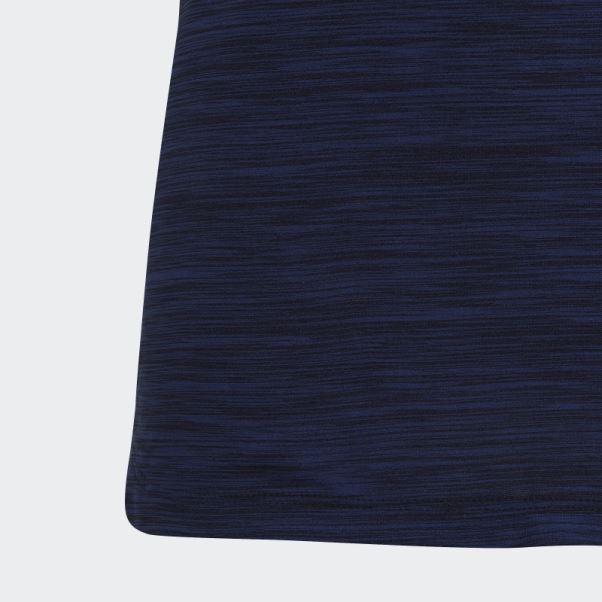 T-shirt Adidas Aeroready Chiné Bleu Foncé