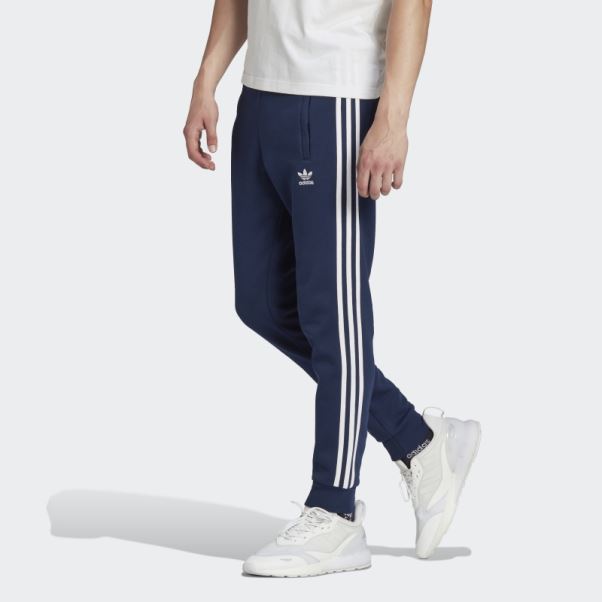 Pantalon Adidas Adicolor Classics 3 Bandes Indigo Nuit