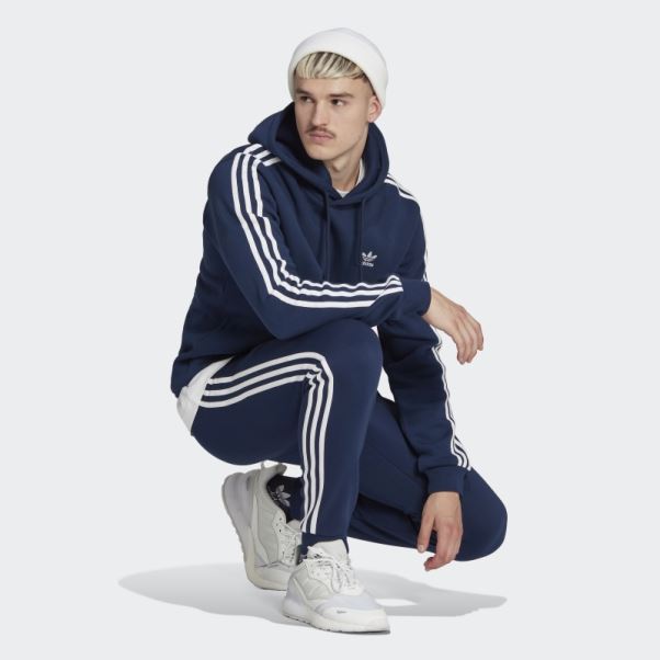 Pantalon Adidas Adicolor Classics 3 Bandes Indigo Nuit