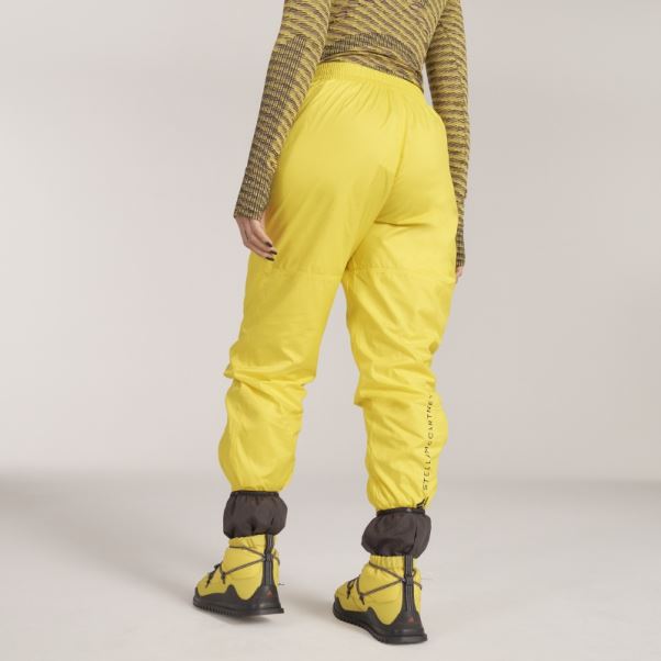 Pantalon D'hiver Tissé Doublé Adidas By Stella Mccartney Jaune