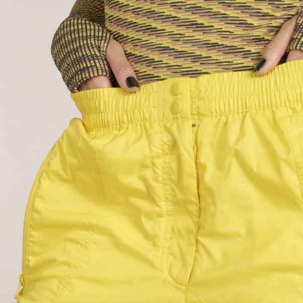 Pantalon D'hiver Tissé Doublé Adidas By Stella Mccartney Jaune
