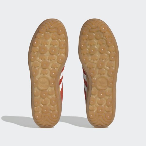 Adidas Gazelle Orange Gras Chaussures D'intérieur
