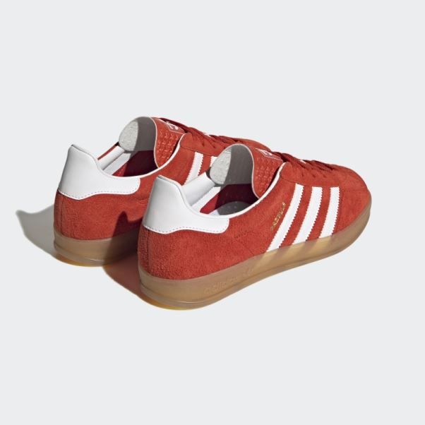 Adidas Gazelle Orange Gras Chaussures D'intérieur