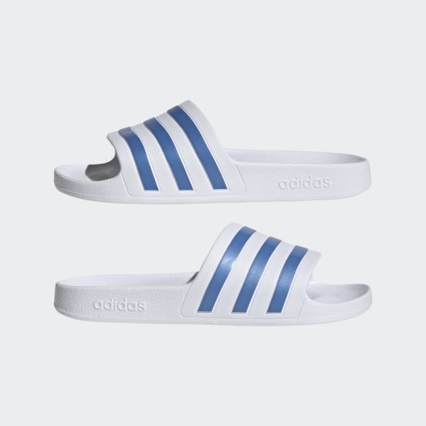 Adidas Adilette Aqua Blue Met Slides