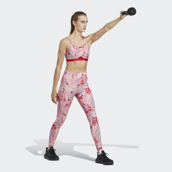 Soutien-gorge Léger D'entraînement Aeroreact Adidas Corail